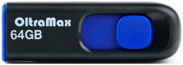 Накопитель USB 2.0 64GB OltraMax OM-64GB-250-Blue 250 синий 9698472044