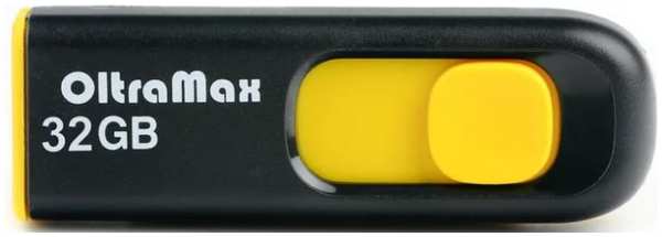 Накопитель USB 2.0 32GB OltraMax OM-32GB-250-Yellow 250 жёлтый 9698472101