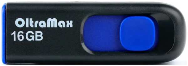 Накопитель USB 2.0 16GB OltraMax OM-16GB-250-Blue 250