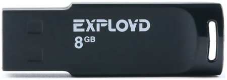 Накопитель USB 2.0 8GB Exployd EX-8GB-560-Black 560 чёрный 9698472147