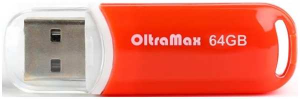 Накопитель USB 2.0 64GB OltraMax OM-64GB-230-Orange 230 оранжевый 9698472158
