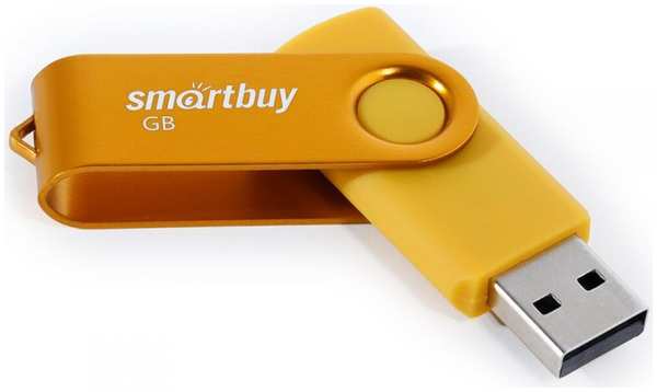 Накопитель USB 2.0 32GB SmartBuy SB032GB2TWY Twist жёлтый 9698472192
