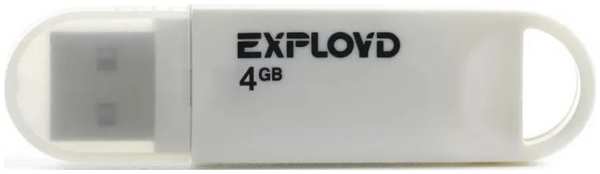 Накопитель USB 2.0 4GB Exployd EX-4GB-570-White 570 белый 9698472200
