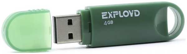 Накопитель USB 2.0 4GB Exployd EX-4GB-570-Green 570
