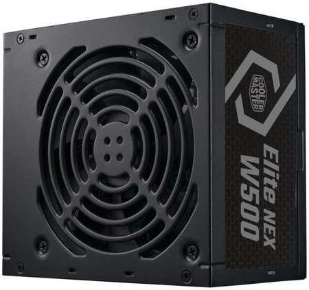 Блок питания ATX Cooler Master ELITE NEX 500W, APFC, 80 Plus Standart, 120mm fan, Bulk w/EU cord