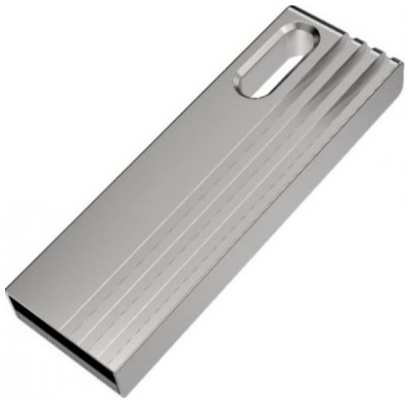 Накопитель USB 2.0 64GB OEM TDF191U2064GS серебро, металл, под нанесение логотипа 9698472496