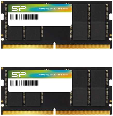 Модуль памяти SODIMM DDR5 64GB (2*32GB) Silicon Power SP064GBSVU480F22 PC-538400 4800MHz CL40 1.1V