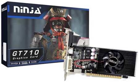 Видеокарта PCI-E Sinotex GeForce GT710 (NF71NP013F) 1GB DDR3 64bit 28nm 954/1333MHz DVI/HDMI