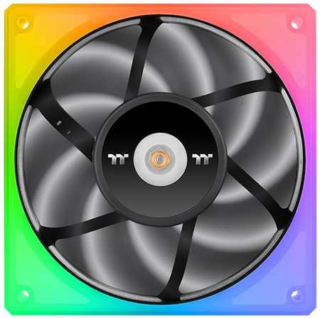 Вентилятор для корпуса Thermaltake TOUGHFAN 14 RGB CL-F136-PL14SW-A 140x140x25mm, 500-2000 RPM, 30.5 dBA, 57.11 CFM, LED Software Control (531061) 3 P 9698474812