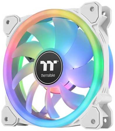 Вентилятор для корпуса Thermaltake SWAFAN 12 RGB White TT Premium Edition CL-F145-PL12SW-A 120x120x25mm, 500-2000rpm, 36,5 dBA, 54,85 CFM, LED softwar 9698474819