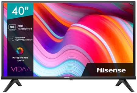 Телевизор Hisense 40A4K , FHD, DVB-T, DVB-T2, DVB-C, DVB-S, DVB-S2, SMART TV