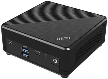 Неттоп MSI Cubi N ADL-018RU slim 9S6-B0A911-018 N200/4GB/128GB SSD/UHD Graphics/GbitEth/WiFi/BT/Win11Pro/черный 9698475300