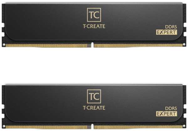 Модуль памяти DDR5 48GB (2*24GB) Team Group CTCED548G7200HC34ADC01 T-Create Expert PC5-57600 7200MHz CL34 1.4V black 9698477147