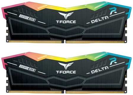 Модуль памяти DDR5 32GB (2*16GB) Team Group FF3D532G6600HC34DC01 T-Force Delta RGB PC5-52800 6600MHz CL34 1.4V