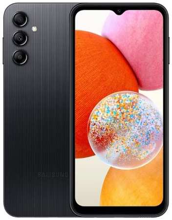 Смартфон Samsung Galaxy A14 4/64GB SM-A145FZKDMEA black 9698477314