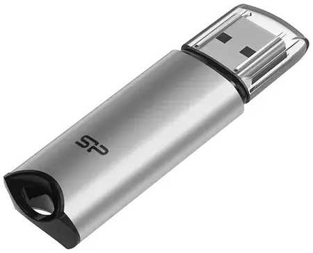 Накопитель USB 3.2 64GB Silicon Power SP064GBUF3M02V1S Marvel M02, серебро 9698477341