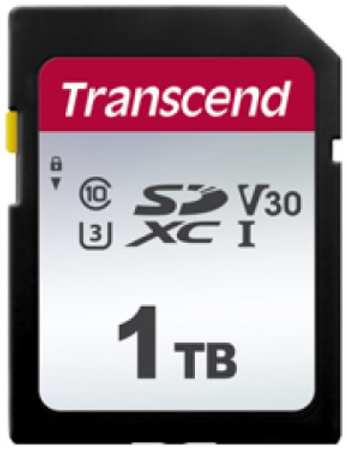 Карта памяти SDXC 1024GB Transcend TS1TSDC300S Class 10, UHS-I U3, V30, 100/85MB/s 9698477361
