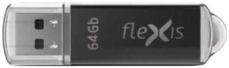 Накопитель USB 3.1 64GB Flexis FUB30064RBK-108 RB-108 3.0