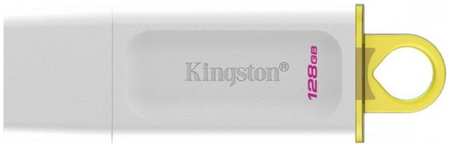 Накопитель USB 3.2 128GB Kingston KC-U2G128-5R DataTraveler Exodia, белый/жёлтый 9698477938