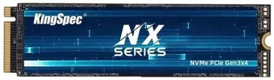 Накопитель SSD M.2 2280 KINGSPEC NX-1TB 2280 NX 1TB NVMe PCIe Gen3 x4 3D TLC 3400/3100MB/s IOPS 330K