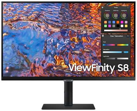 Монитор 27″ Samsung ViewFinity S8 S80PB UHD 3840x2160 IPS LED 5ms 16:9 HDMI HAS Piv 1000:1 400cd 178гр/178гр DP 9698481007