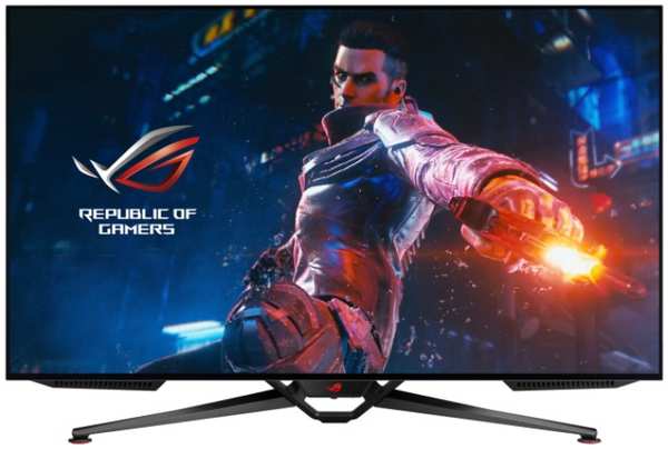 Монитор 42″ ASUS ROG Swift OLED PG42UQ 3840x2160 OLED 16:9 HDMI M/M матовая 450cd 178гр/178гр DP SPDIF 4K USB