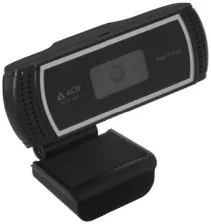 Веб-камера ACD UC700 CMOS 2МПикс (апрокс.3МПикс), 1920x1080p, 30к/с, автофокус, микрофон встр., кабель USB 2.0 1.5м, шторка объектива, универс. крепле 9698486229