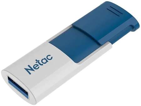 Накопитель USB 3.0 128GB Netac NT03U182N-128G-30BL U182 white/blue 9698486760
