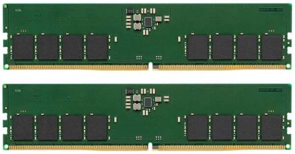 Модуль памяти DDR5 32GB (2*16GB) Kingston KVR52U42BS8K2-32 5200MHz CL42 1RX8 1.1V 16Gbit RTL 9698489372