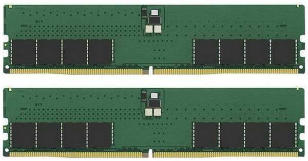 Модуль памяти DDR5 64GB (2*32GB) Kingston KVR52U42BD8K2-64 5200MHz CL42 2RX8 1.1V 16Gbit RTL