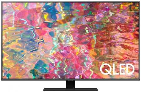 Телевизор Samsung QE50Q80BAUXCE 50″ Series 8 серебристый 4K Ultra HD 50Hz DVB-T2 DVB-C DVB-S2 USB WiFi Smart TV (RUS) 9698489563