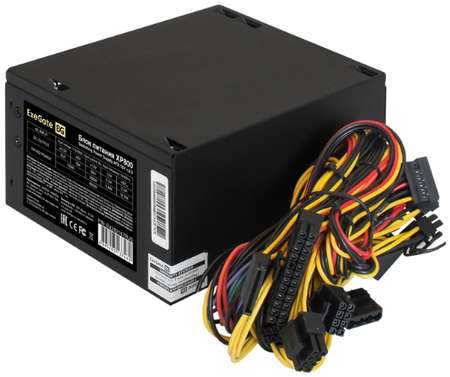 Блок питания ATX Exegate XP800 EX292167RUS-PC 800W, 120mm fan, black, кабель 220V в комплекте 9698489959