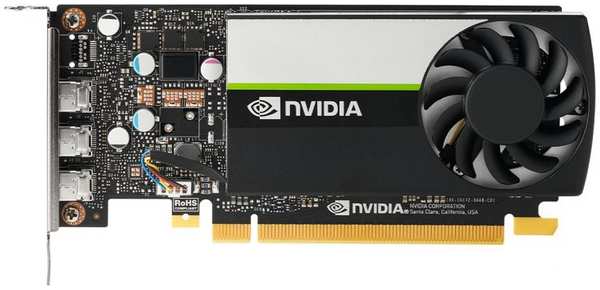 Видеокарта PCI-E nVidia T400 (699-5G172-0525-500) 4GB GDDR6 64bit 3*mDP