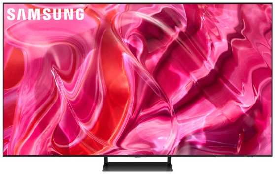 Телевизор Samsung QE55S90CAUXCE OLED 55″ титан 4K Ultra HD 120Hz DVB-T2 DVB-C DVB-S2 USB WiFi Smart TV (RUS)