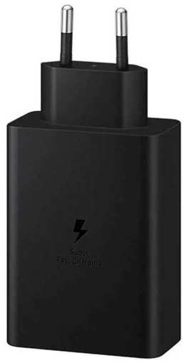 Зарядное устройство сетевое Samsung EP-T6530NBEGEU 65W (2xUSB-C, 1xUSB-A) black 9698491325