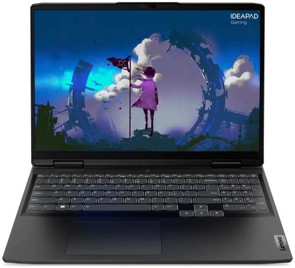 Ноутбук Lenovo IdeaPad Gaming 3 16IAH7 i5-12500H/16GB/1TB SSD/GeForce RTX 3050 Ti 4GB/16″ WUXGA IPS/WiFi/BT/cam/noOS/onyx