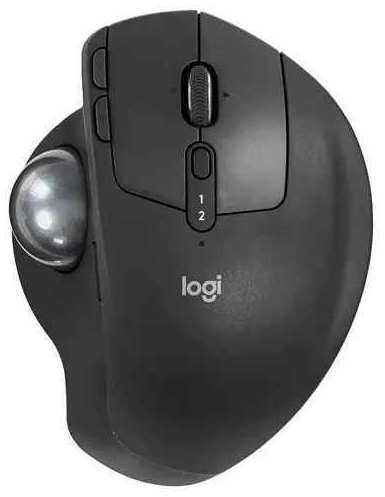 Трекбол Logitech MX Ergo 910-005182 графитовый оптическая (2048dpi) беспроводная BT/Radio USB (6but)