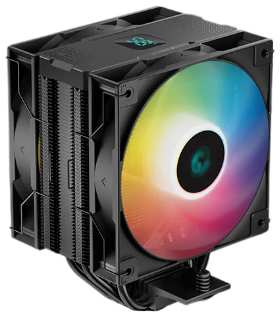 Кулер Deepcool AG400 DIGITAL PLUS LGA1700/1200/115X/AM5/AM4 (120mm fan, 500-2100rpm, 75.89CFM, 31.6dBA, 4-pin PWM) RET