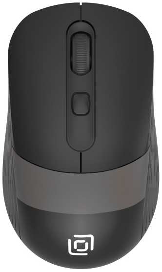 Мышь Wireless Oklick 310MW 1869088 3200dpi, оптическая светодиодная, USB, черный/серый 9698494330