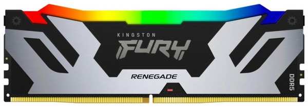 Модуль памяти DDR5 16GB Kingston FURY KF580C38RSA-16 Renegade RGB XMP 8000MHz CL38 1.45V 288-pin 16G