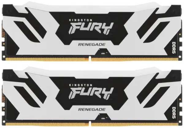 Модуль памяти DDR5 96GB (2*48GB) Kingston FURY KF560C32RSAK2-96 Renegade RGB XMP 6000MHz CL32 1.35V 288-pin 24Gbit