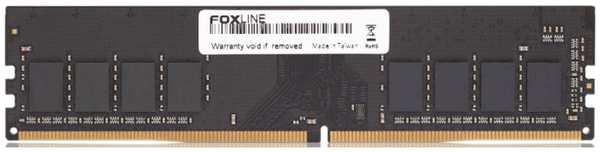 Модуль памяти DDR4 16GB Foxline FL3200D4U22-16GSI 3200МГц CL22 (Intel only)