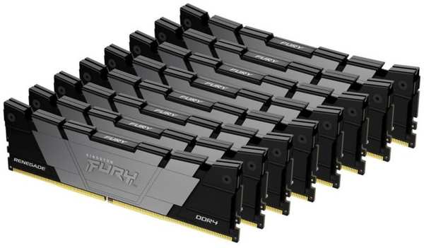 Модуль памяти DDR4 32GB (4*8GB) Kingston FURY KF432C16RB2K4/32 Renegade Black 2666MHz CL13 1RX8 1.35V 288-pin 8Gbit 9698495177