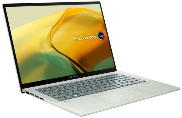 Ноутбук ASUS Zenbook 14 UX3402VA-KM066W 90NB10G6-M00CJ0 i5-1340P/16GB/512GB SSD/Iris Xe Graphics/14″ OLED 2.8K/WiFi/BT/cam/Win11Home/silver
