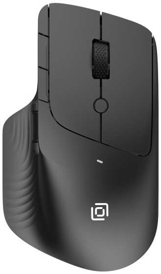 Мышь Wireless Oklick 501MW черная оптическая (2400dpi) USB для ноутбука (6but) (1877553) 9698498437