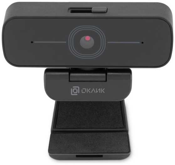 Веб-камера Oklick OK-C001FH черная 2Mpix (1920x1080) USB2.0 с микрофоном (1919820)