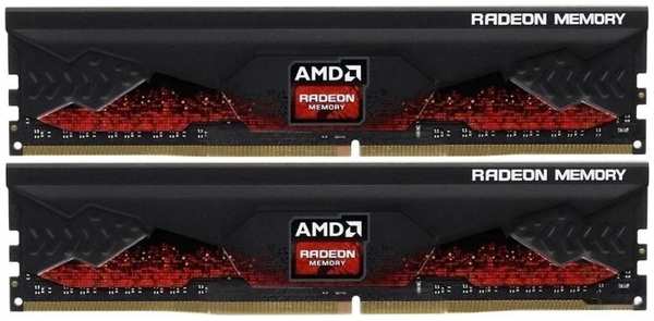 Модуль памяти DDR4 64GB (2*32GB) AMD R9S464G3606U2K Radeon R9 Gamer, PC4-28800, 3600MHz CL18, 1.35V 9698498984