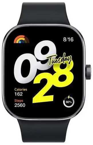 Часы Xiaomi Redmi Watch 4 BHR7854GL obsidian black 9698499390