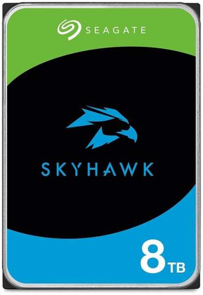 Жесткий диск 8TB SATA 6Gb/s Seagate ST8000VX009 SkyHawk Surveillance 3.5″ 7200rpm 256MB 9698499759