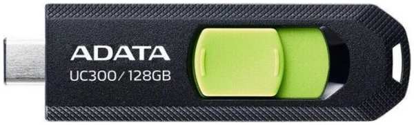 Накопитель USB 3.2 128GB ADATA ACHO-UC300-128GRBK/GN 100MB/s, UC300, Type-C